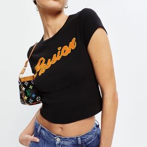 Passion Baby Tee in black size xs